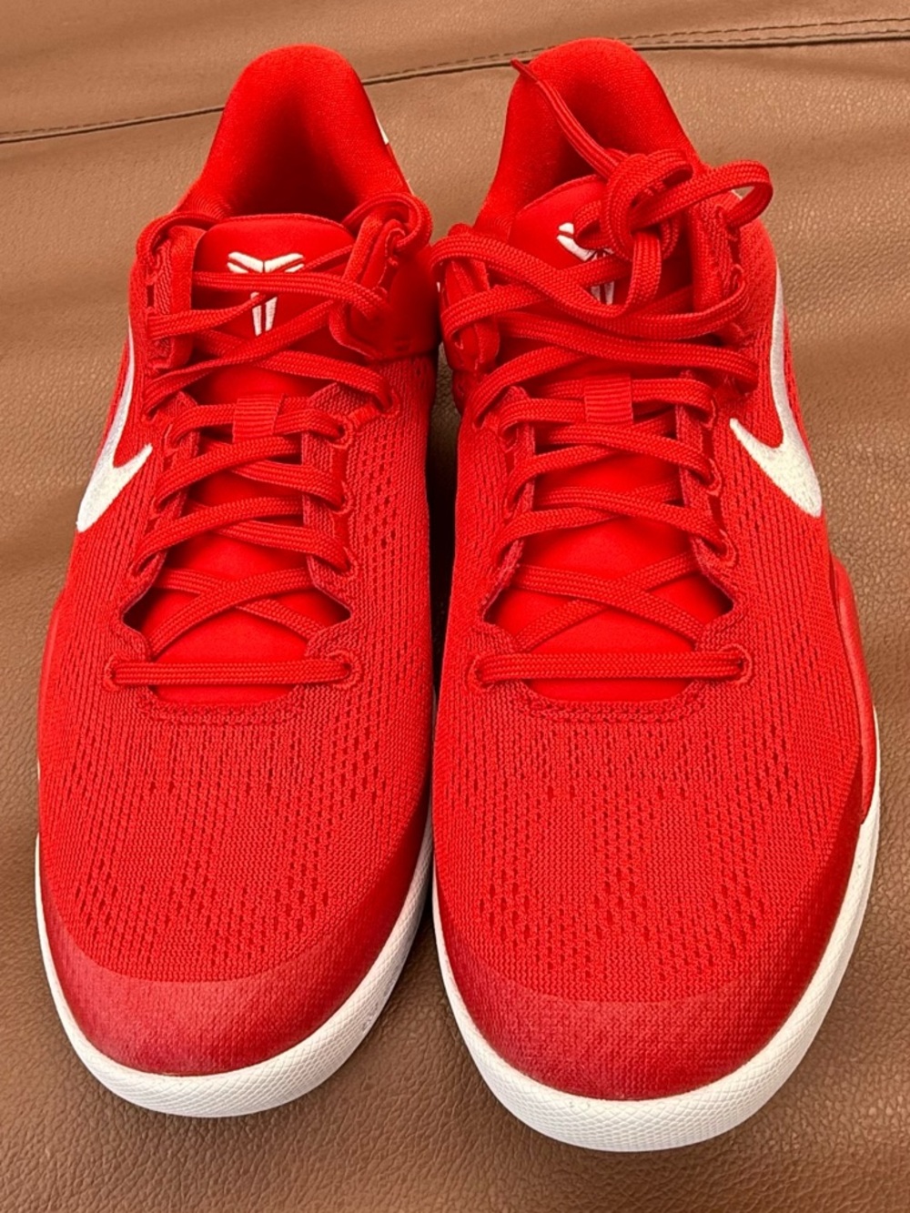 Nike Kobe 8 GS University Red White Size 5Y Women 7 NEW No Lid Box